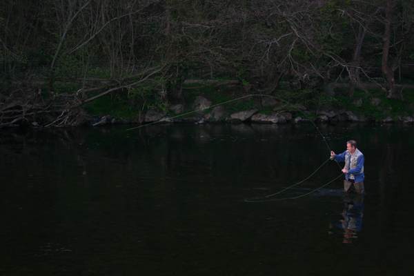 Seaq trout fishing on the River Teifi