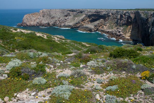 The magnificent scenery at Cape St Vincent