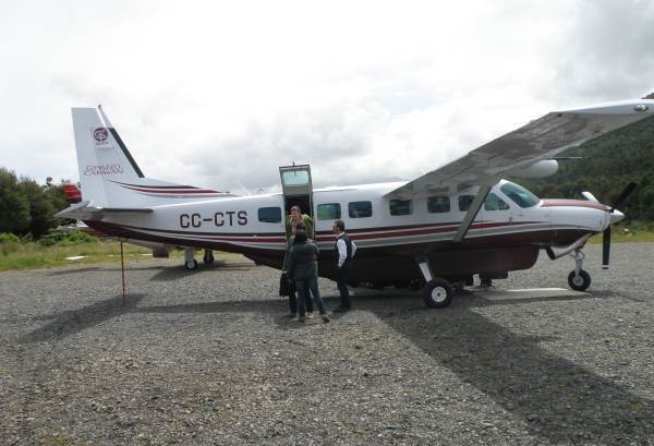 Cessna Grand Caravan at Chaiten airport