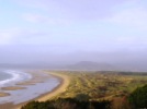 Sand dunes on the western coast of Wales