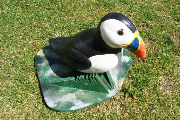 A Puffin decoy on Ramsey
