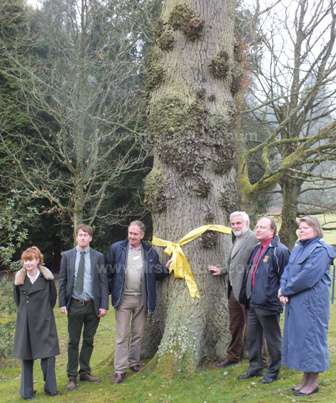The official opening of Gregynog NNR
