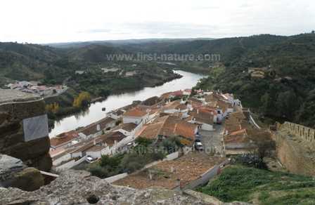 View from the castle in Mertola